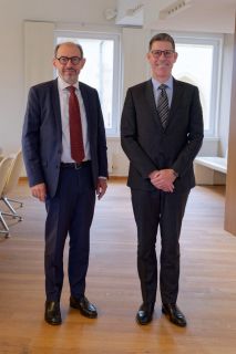 Visite de Son Excellence Monsieur Christophe Bouchard, ambassadeur de France