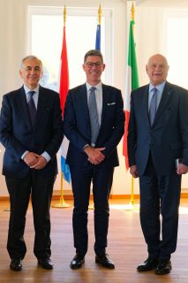 Visite de Son Excellence Monsieur Carlo Nordio, Ministre de la Justice de la République italienne