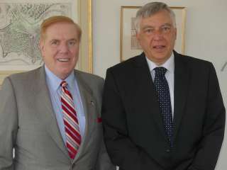 Visite de Son Excellence Monsieur James Randolph EVANS, Ambassadeur des États-Unis