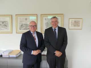 Visite de Son Excellence Monsieur Piotr WOJTCZAK, Ambassadeur de la Pologne