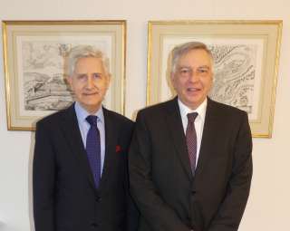 Visite de Son Excellence Monsieur Markus Niklaus Paul DUTLY, ambassadeur de la Confédération Suisse