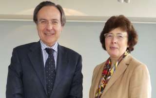 Visite de Son Excellence Monsieur Bernardo DE SICART, ambassadeur du Royaume d'Espagne